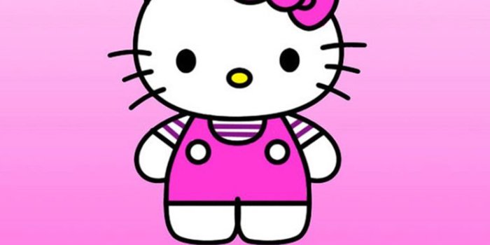 744x1392 Cute Hello Kitty Cartoon iPhone se Wallpaper Download