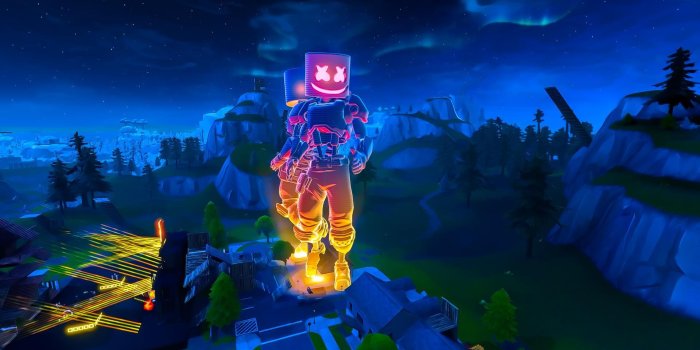 1920x1080 Fortnite HD Marshmello Concert Wallpapers • L2pbomb