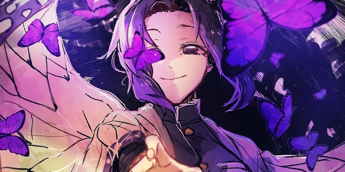 3840x2160 Shinobu Kocho from Kimetsu no Yaiba Anime Wallpaper 4k Ultra