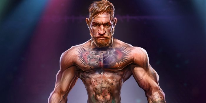 2560x1440 2560x1440 Conor McGregor Art 1440P Resolution Wallpaper, HD