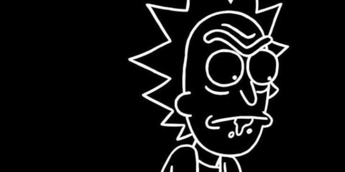 736x1309 Stoner Rick And Morty High Phone Wallpaper