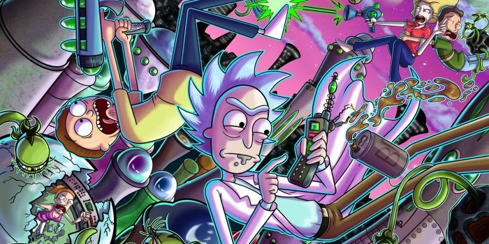 1920x1080 Rick and Morty Time Travel Ultra HD Desktop Background
