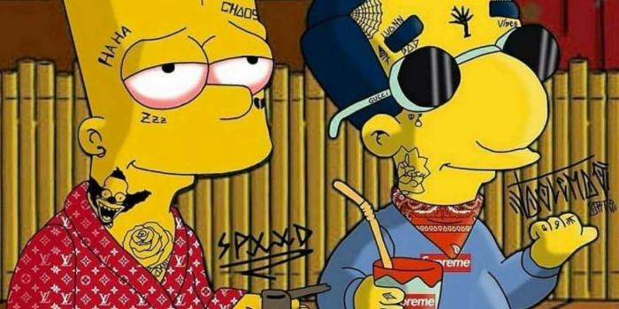 1366x768 Bart Simpson Swag Wallpaper | Siboneycubancuisine.com