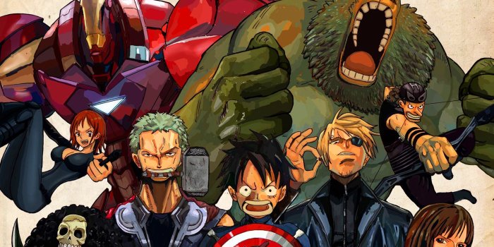 1920x1200 One piece avengers #6904408