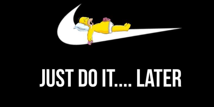1200x1600 Funny Wallpaper - Homer Simpson Just Do It Later (#137141