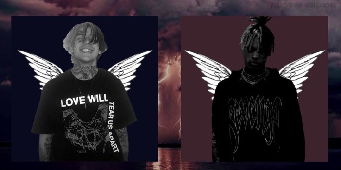 1280x720 Lil Peep & Xxxtentacion Falling Down - Falling Down Lil Peep