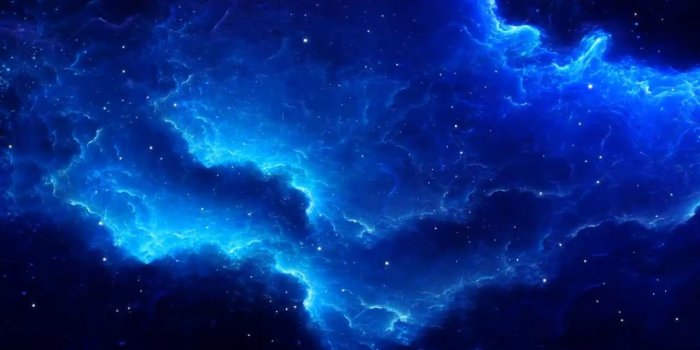 1280x720 Galaxy Magic Blue - Wallpaper Engine / Live Wallpaper