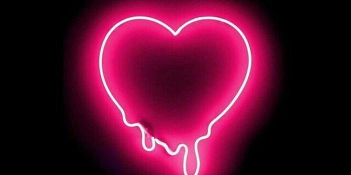736x1306 The heart is melting | Heart wallpaper, Pink neon wallpaper