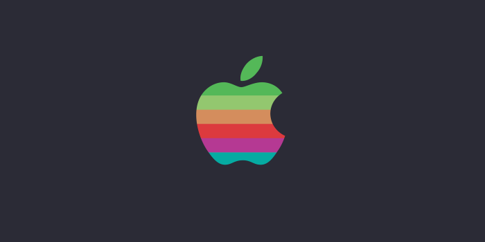 2732x2732 Retro Apple Logo WWDC 2016 wallpapers