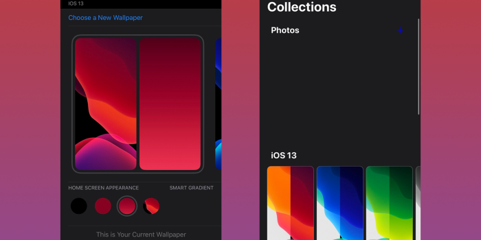 1920x1080 Leaked iOS 14 screenshot shows new wallpaper settings, beta code