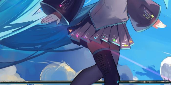 1080x2160 Hatsune Miku Anime Girl 4K Wallpaper #190