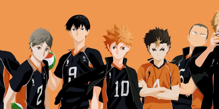 3840x1080 Haikyuu - Karasuno Team HD wallpaper download