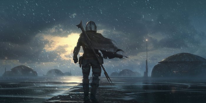 2560x1440 2560x1440 The Mandalorian 4kart 2019 1440P Resolution HD 4k