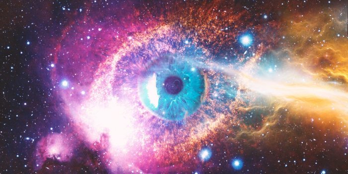2560x1440 Download 2560x1440 Cosmic, Eye, Galaxy, Stars, Nebula Wallpapers