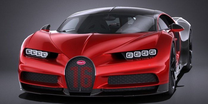 1422x800 Bugatti Chiron picture, Red Bugatti Chiron, #24299