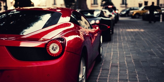 1440x900 Download wallpaper 1440x900 ferrari, veyron, bugatti, black, italy