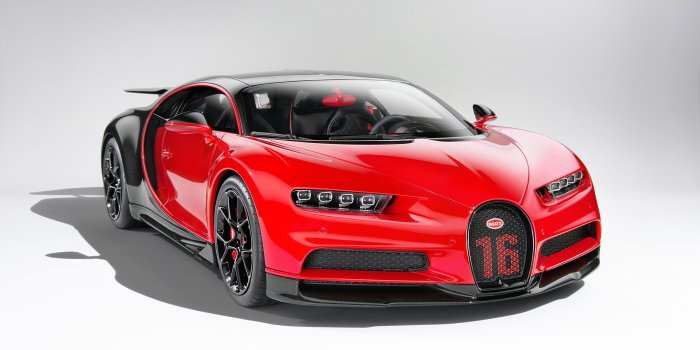 3840x2160 Photo BUGATTI Bugatti Chiron, giperkar Coupe Red Cars 3840x2160
