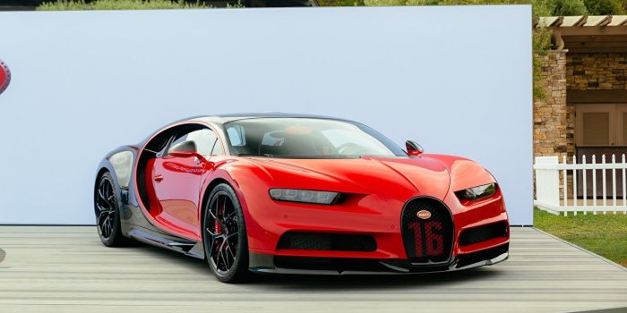 1280x853 Wallpaper BUGATTI chiron Red Metallic automobile