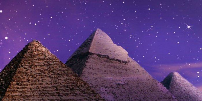 1080x2160 Photoshop, pyramids, Egypt, night, 1080x2160 wallpaper | Pyramids
