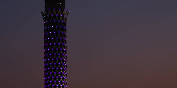 1600x2390 32 Incredible Night View Images And Pictures Of Cairo Tower, Egypt