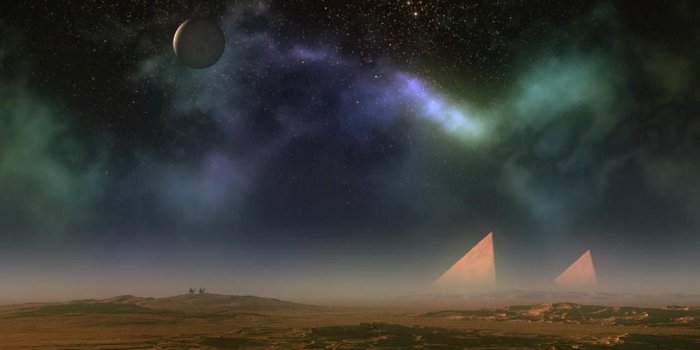 1280x960 Fantasy Egypt | Egyptian Legacy, desert, Egypt, fantasy, pyramids