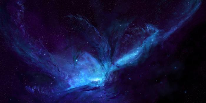 1920x1080 Wallpaper Nebula, Dark space, Blue Space, Deep, HD, Space, #1777