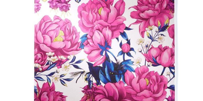 1000x1500 Infinite Possibilities - Oversized Hot Pink & Cobalt Blue Peony