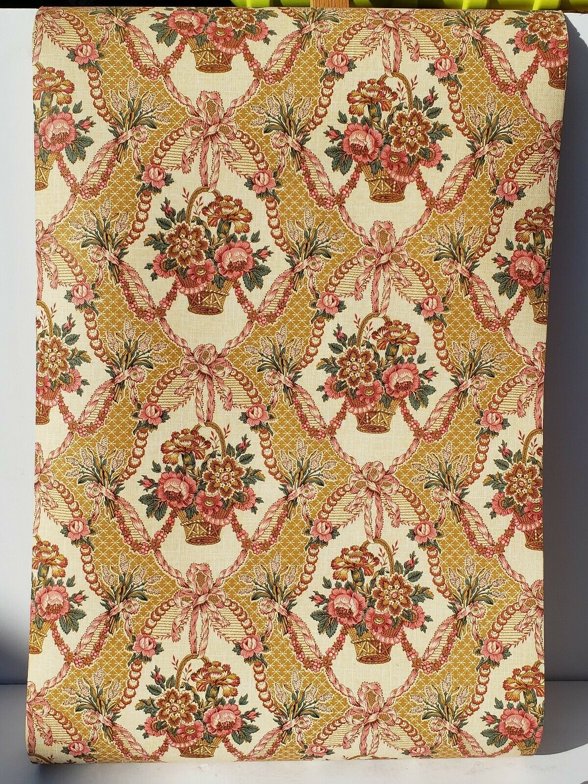 1200x1600 Vintage French Country Realistic Bird Birdcage Roll Grey Wallpaper