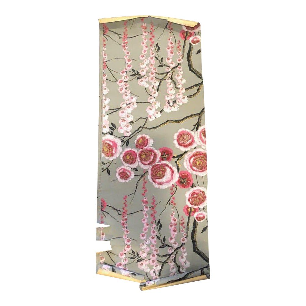 1004x1004 Vintage French Floral Wallpaper Fragment for Framing #2 | Chairish