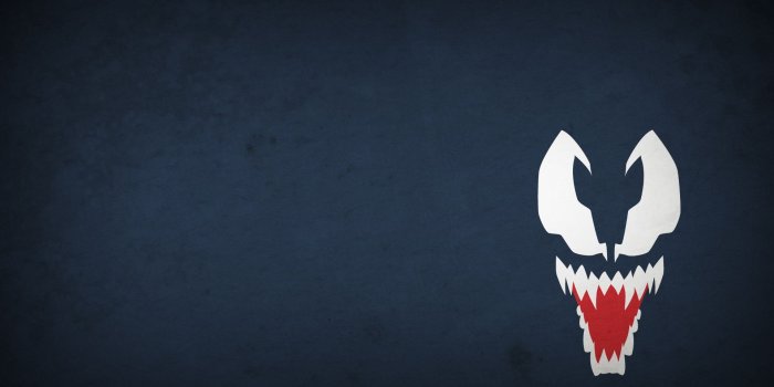 1920x1080 Venom Minimalist Wallpaper | Marvel wallpaper, Dc comics wallpaper