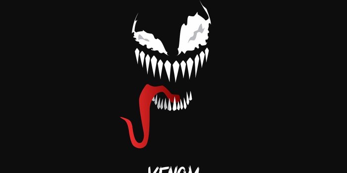 1400x1980 Minimalist version of Venom from Spiderman (Illustrator CS6