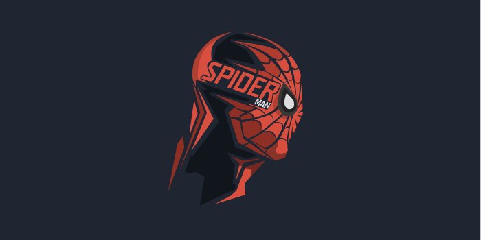 7680x4320 Spiderman Mask Minimalism 8k Wallpaper - Spiderman Wallpaper Hd