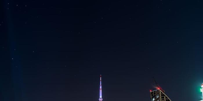 910x1393 HD wallpaper: canada, toronto, cn tower, night, ontario, dark