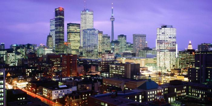 2560x1440 View of Toronto City from above - Toronto, Ontario, Canada