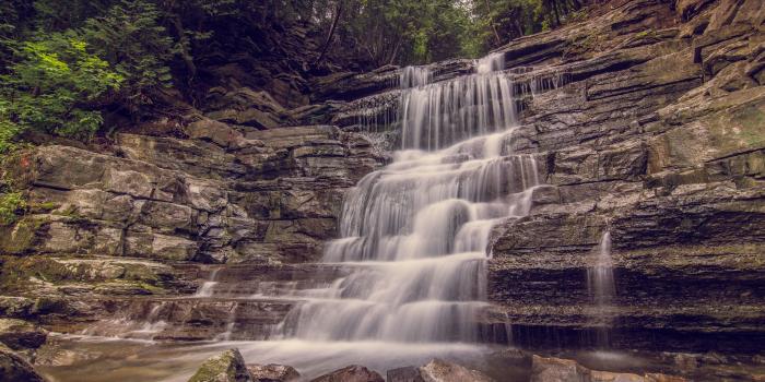 3554x1999 Waterfall, Ottawa, Ontario, Canada Ultra HD Desktop Background