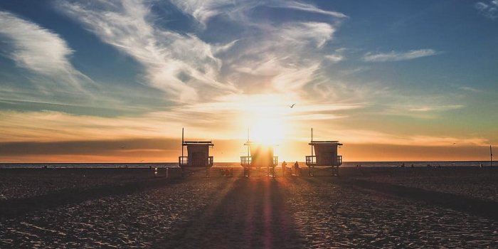 910x1213 HD wallpaper: los angeles, venice beach, united states, sunset