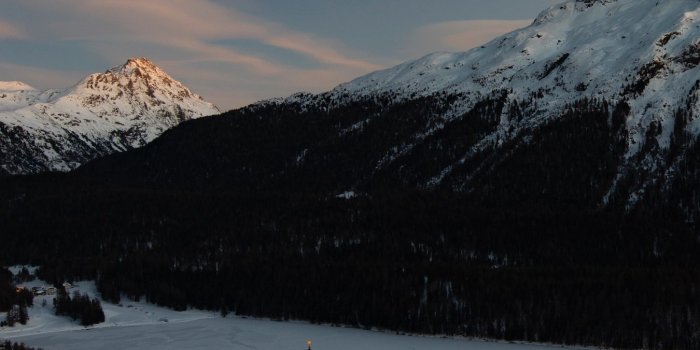 1350x2400 Download wallpaper 1350x2400 mountain, winter, village, snow