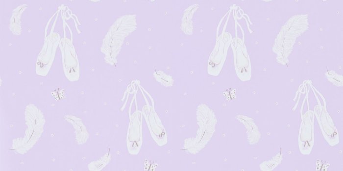 1800x2400 Sanderson Ballet Shoes Wallpaper at John Lewis & Partners
