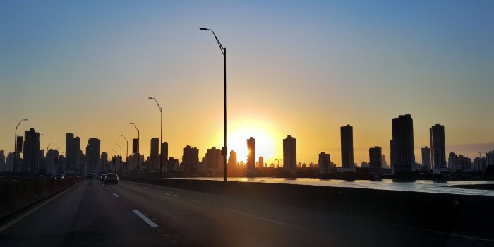 3546x1995 Driving into Panama city at sunset #Music #IndieArtist #Chicago