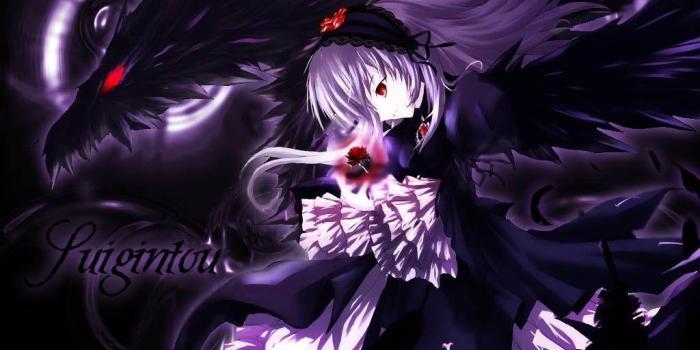 1024x768 Cp Wallpapers Purple Black Anime