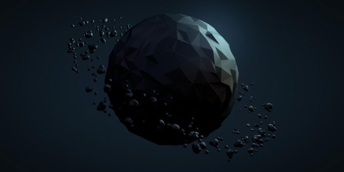 1245x700 Planet Debris Abstract Polygon Art sci-fi wallpaper | 2560x1440