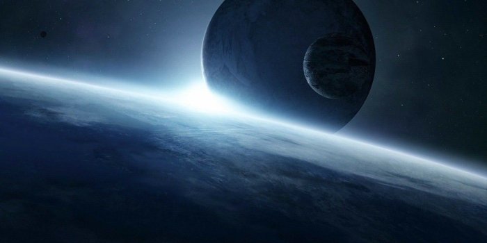1280x720 Scifi Planets, blue, space, abstract wallpapers | Scifi Planets