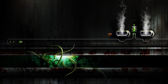 3840x2400 green, Tentacles, Digital, Art, Science, Fiction Wallpapers HD