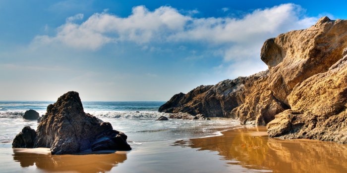 2560x1440 Malibu Beach, California, United States Ultra HD Desktop