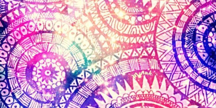 750x1334 Wallpapers Tribal Pattern Pink For Android