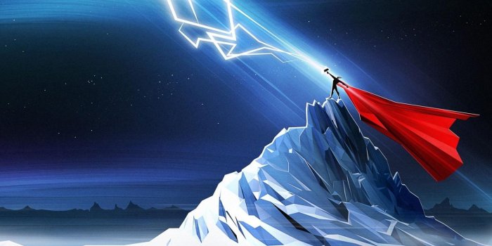 1680x1050 Thor Lightning Wallpaper