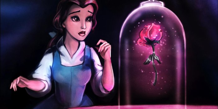 1403x937 Beauty And The Beast Rose Wallpapers