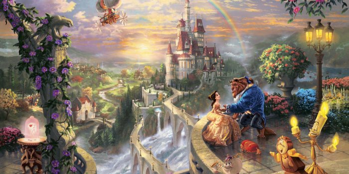 3000x2003 Beauty and the Beast background ·① Download free stunning full HD