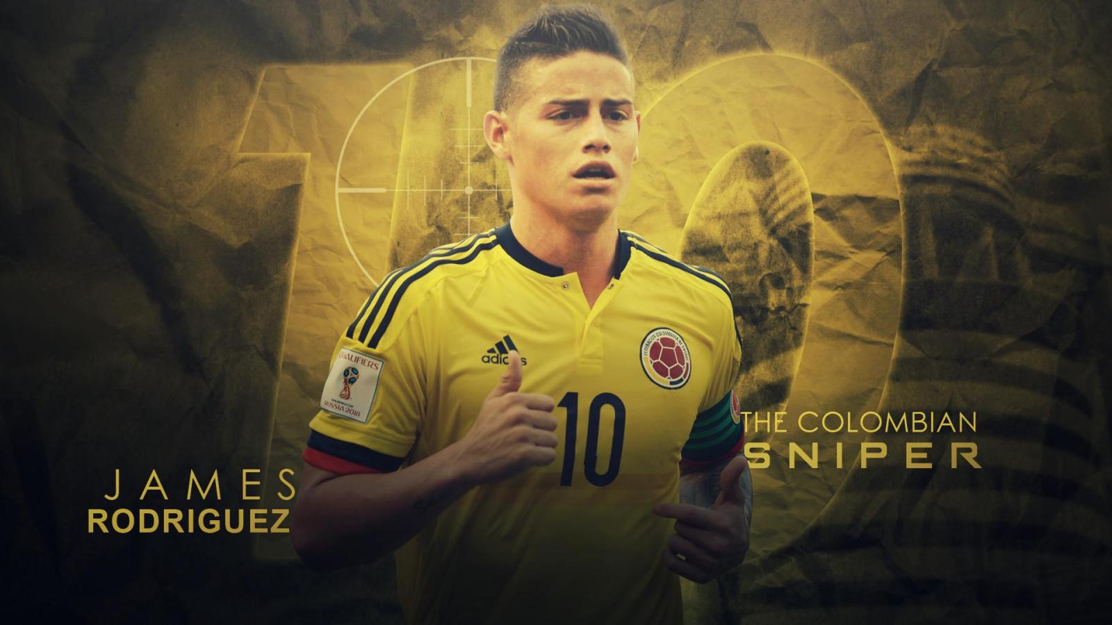 1920x1080 James Rodriguez Colombia Wallpapers
