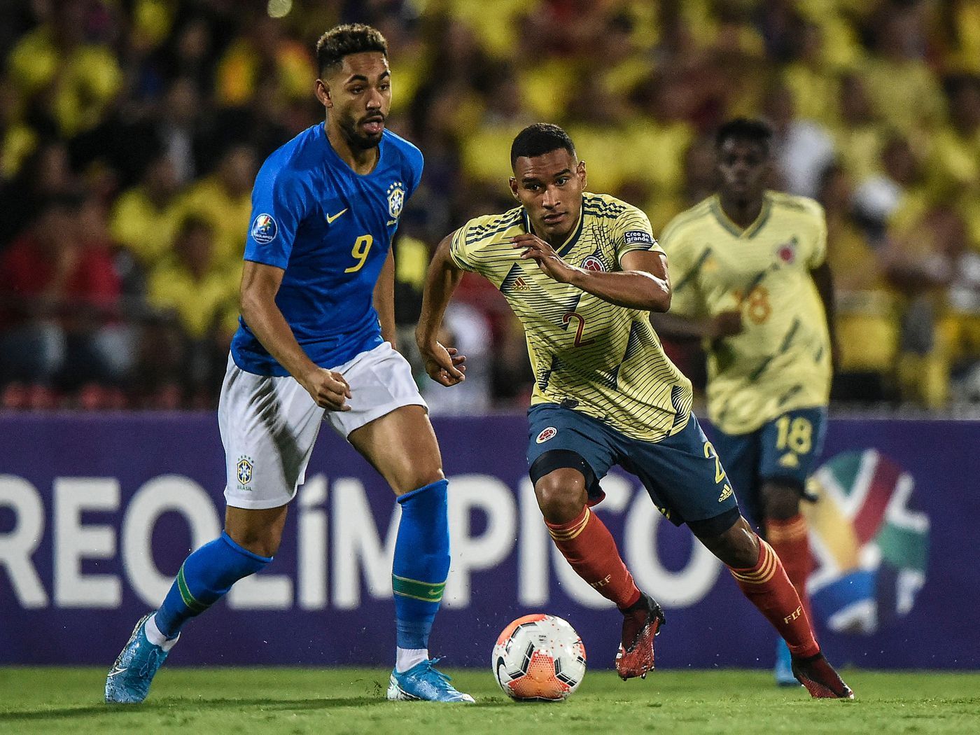 1400x1050 LAFC duo Atuesta, Segura help Colombia draw Brazil in Olympic